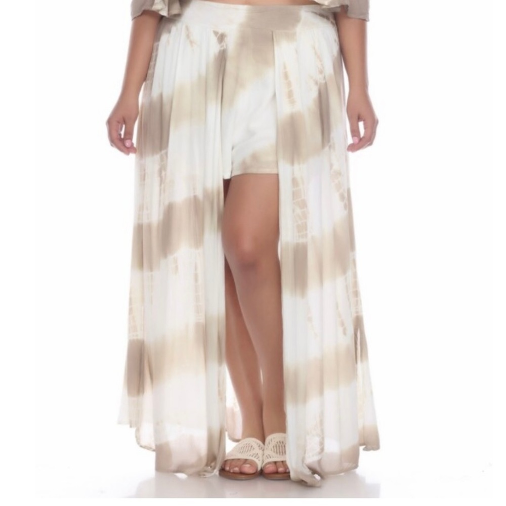 BohoMe TieDye Walk Through Maxi 2x/3x